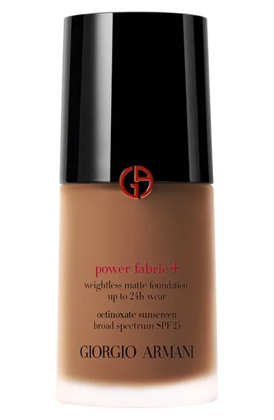 Giorgio Armani Armani Beauty Power Fabric+ Foundation Spf 25 In 11