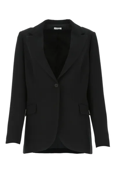 P.a.r.o.s.h . Single Breasted Blazer In Black