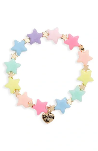 Charm It Kids' Star Beaded Stretch Bracelet