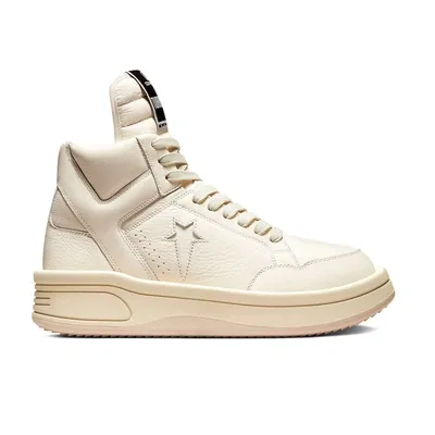 Drkshdw White Turbowpn Hi Converse Sneakers