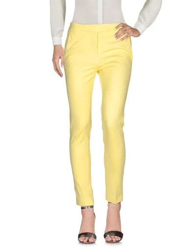 Pinko Casual Pants In Yellow