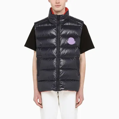 Moncler Blue Parken Gilet