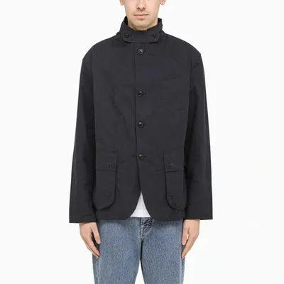 Barbour Kobe Jacket In Blue Cotton In Black