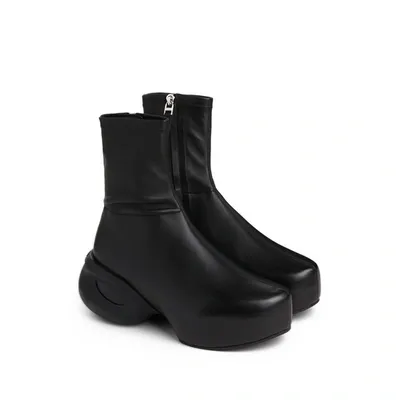 Givenchy Clog Ankle Boots In Black