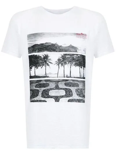 Osklen Rio De Janeiro Print T-shirt In White