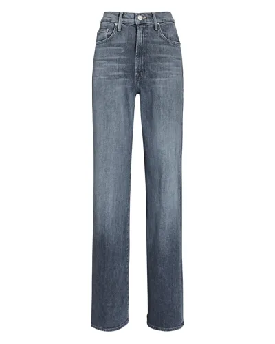 Mother The Maven Heel Wide-leg Jeans In Uncommon Ground