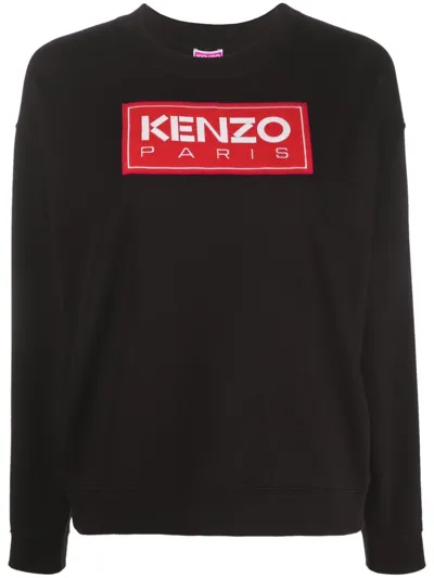 Kenzo Paris Regular Sweatshirt In Black