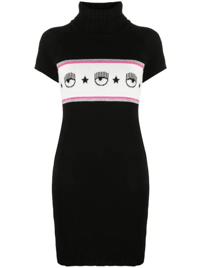 Chiara Ferragni Short Dresses In Black