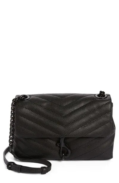 Rebecca Minkoff Edie Crossbody Bag In Black