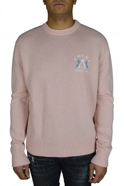 Amiri Pink Sweater