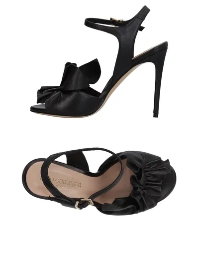 Aldo Castagna Sandals In Black