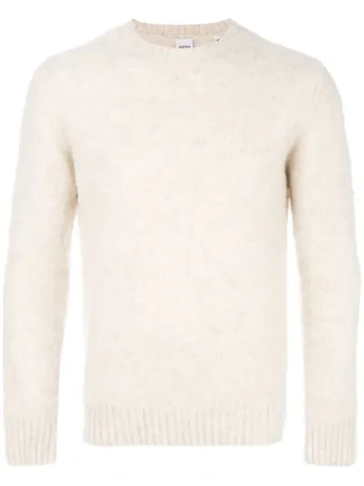 Aspesi Crew-neck Jumper In Neutrals