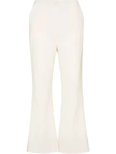 Nanushka Beata Cropped Trousers In Neutrals