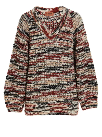 Missoni Multi-coloured Alpaca Blend Sweater In Multicolor