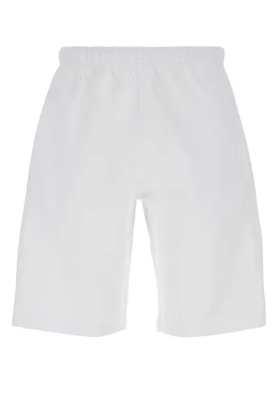 Kenzo Embroidered-logo Track Shorts In White