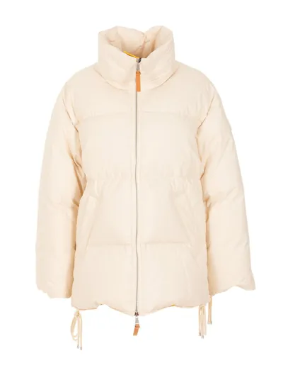 Moncler Genius Moncler 1952 Zipped Padded Jacket In Beige