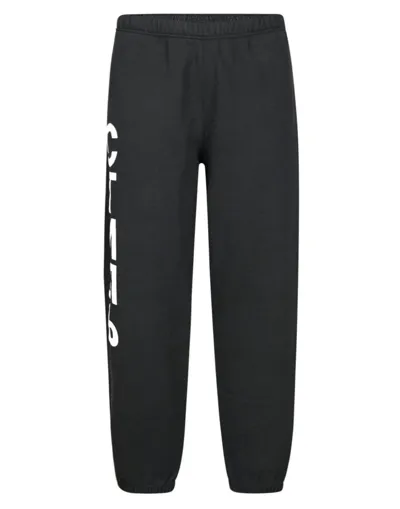 Heron Preston Graphic-printed Elasticated Waistband Pants In Black