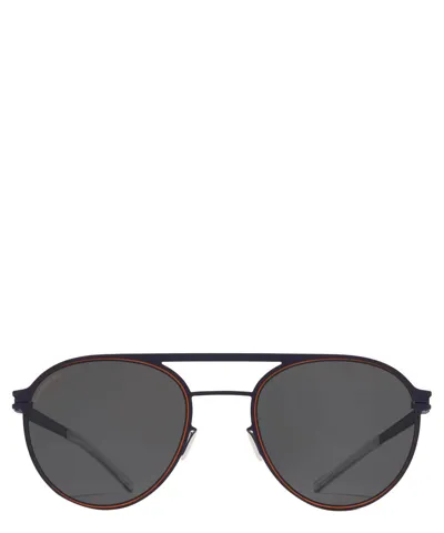 Mykita Sunglasses Bradley In Indigo/orange