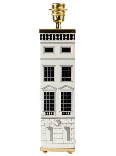 Fornasetti Architecture Lamp Base In White