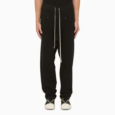 Drkshdw Neo Black Cotton Baggy Trousers