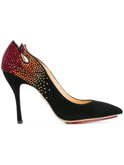 Charlotte Olympia Inferno Pumps In Black