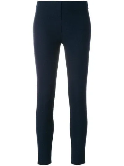 Joseph Slim Fit Leggings In Blue