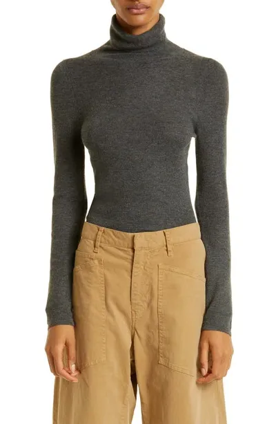 Nili Lotan Lynnette Cashmere Turtleneck Sweater In Grey