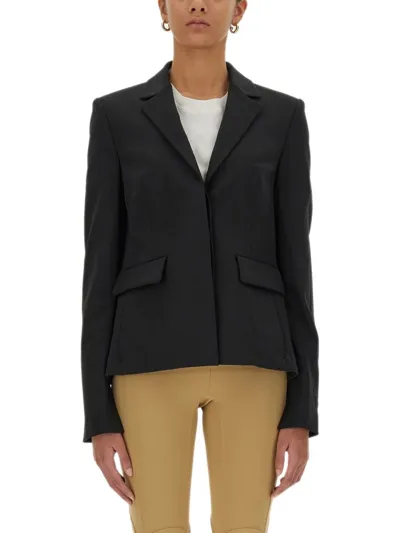 Ambush Single-breasted Blazer In Black