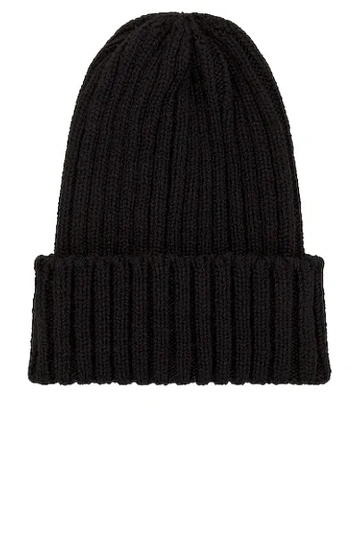 Beams Wool Watch Cap In Black