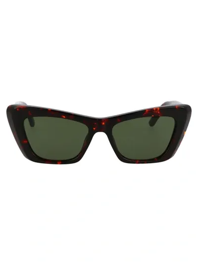 Palm Angels Sunglasses In 6055 Dark Havana