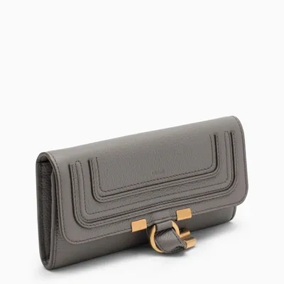 Chloé Grey Marcie Long Wallet