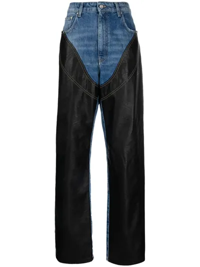 Stella Mccartney Mid Blue Vintage With Alter Mat Chap Jeans