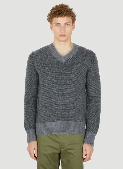 Craig Green Brushed Sweater In Grey