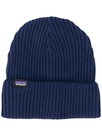 Patagonia Ribbed-knit Beanie In Blue