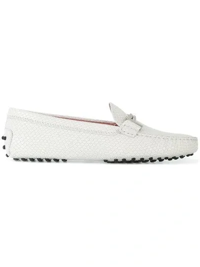 Tod's Gommino Loafers In White