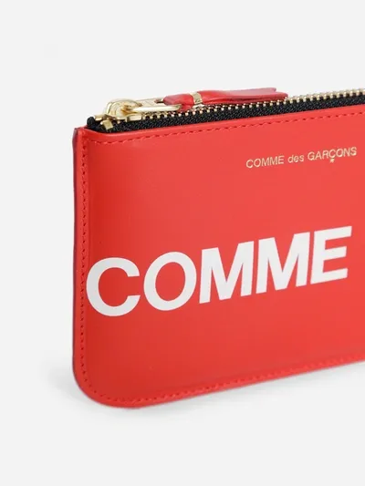 Comme Des Garçons Unisex Red Wallets & Cardholders