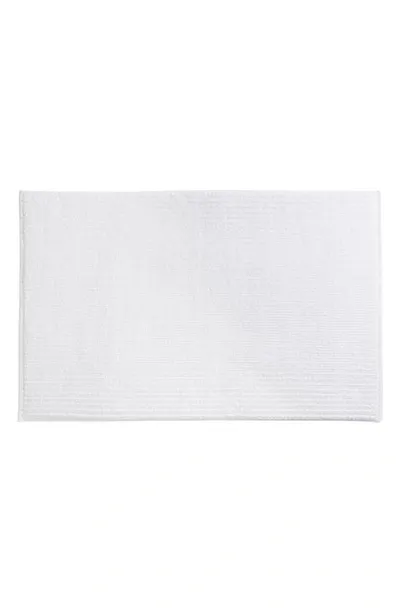 Parachute Soft Rib Bath Mat In White