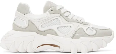 Balmain B-east Panelled Sneakers In Blanc (white)