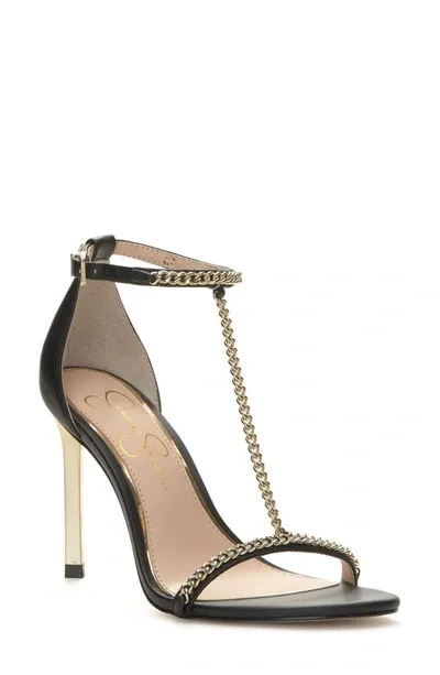 Jessica Simpson Qiven T-strap Sandal In Black