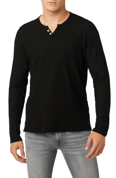 Joe's Wintz Henley Top In Black