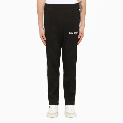 Palm Angels Black Jogging Trousers With Bands