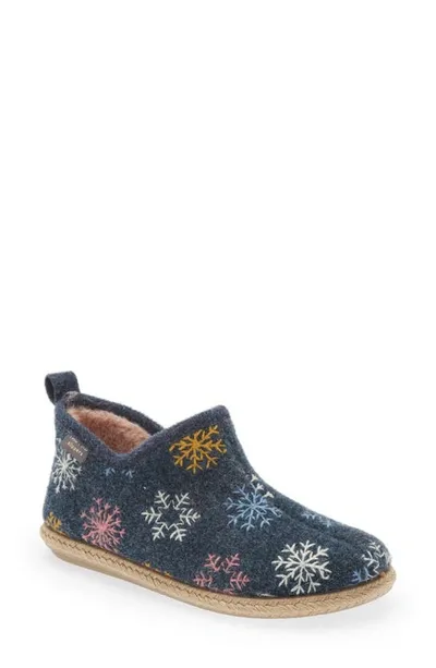 Toni Pons Duna Wool Blend Slipper In Blue