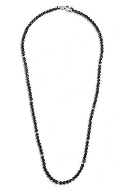 Jonas Studio Onyx Necklace In Jet