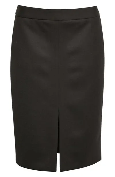 The Row Pencil Skirt In Black