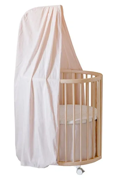 Stokke Kids' Sleepi Mini Bed Skirt Pehr V3 In Blush