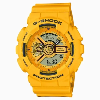 Casio G-shock G-shock Ga-110slc-9a Yellow Watch