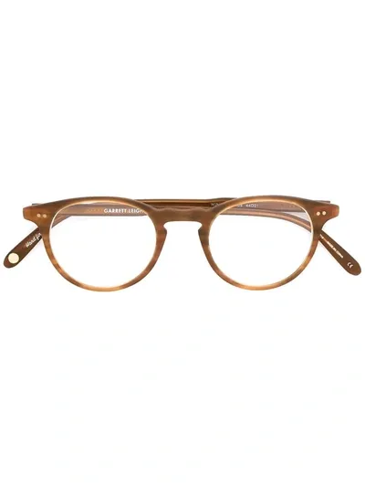 Garrett Leight 'winward' Glasses In Brown