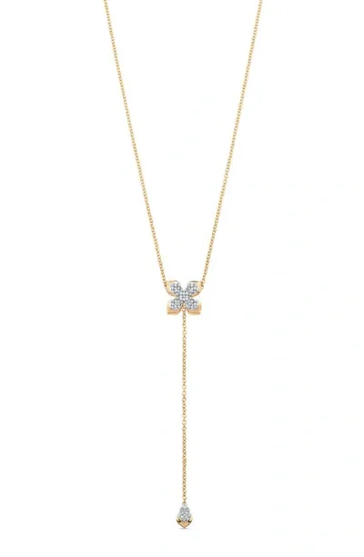 Sara Weinstock Lierre Diamond Y-necklace In Gold