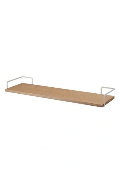 Yamazaki Tower Wood Shelf In White