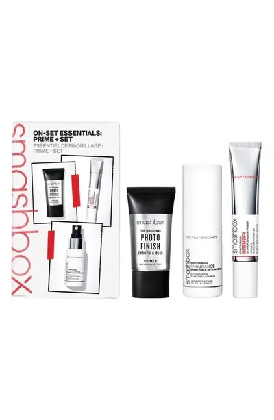 Smashbox On-set Essentials: Primer + Setting Spray Trio Set